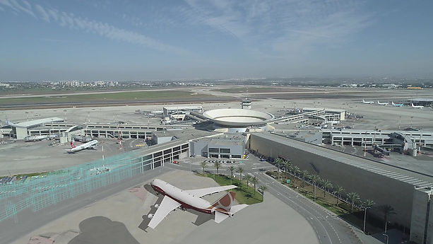 Construction of 5th concourse at Ben Gurion airport | הקמת הזרוע החמישית בנתב"ג